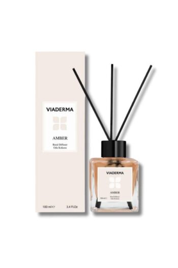 Viaderma Kare Şişe Amber Esansı Bambu Çubuklu Oda Kokusu 100 ml