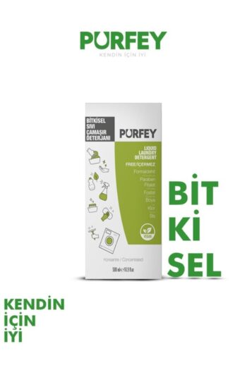 PURFEY Bitkisel Çamaşır Yıkama Sıvı Deterjanı 500 ml