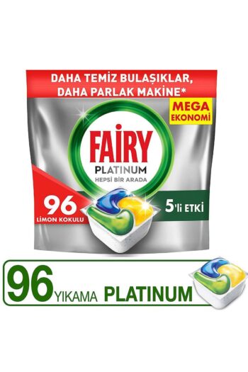 Fairy Platinum Bulaşık Makinesi Kapsülü 96 Yıkama Limon Kokulu