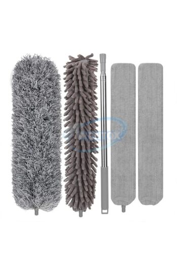 wentox 3'lü Mikrofiber Manyetik Anti-statik Bükülebilen Toz Alma Temizlik Mopu