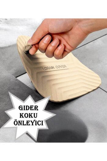 KiviFlex Kötü Koku ve Böcek Girmesini Önleyen Çok Amaçlı Silikon Gider Kapağı, Bej