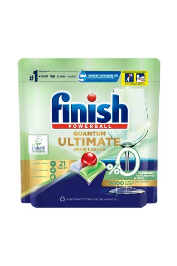 Finish Quantum Ultimate %0 (fosfat-koruyucu Ve Parfüm Içermez ) 21 Tablet 267 G