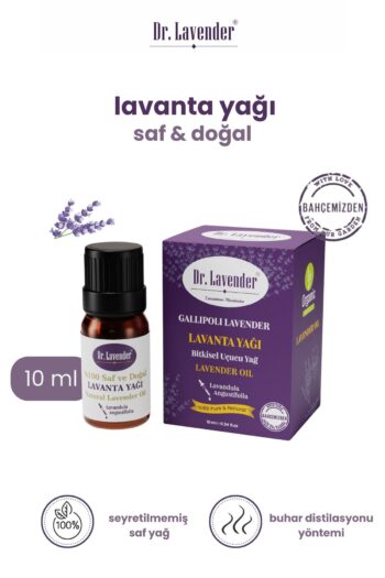 Dr. Lavender Gelibolu Kavakköy Lavantası %100 Saf Doğal Lavanta Yağı Buhurdanlık Yağı Difüzör Esansı 10 ml