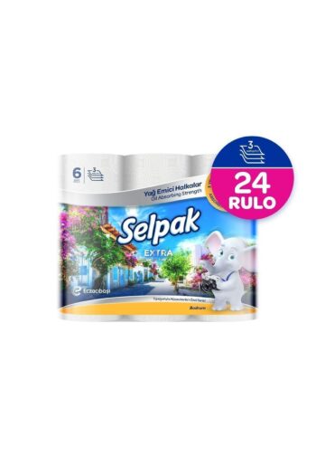 Selpak ® Türkiye’nin Mücevherleri Özel Seri - Yağ Emici 24’lü Kağıt Havlu