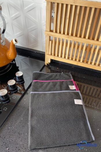Micro Clean Missclean ( 3 Adet ) Diamond Seri Özel Siyah Renk Mikrofiber Genel Temizlik Bezi 40x40 Cm