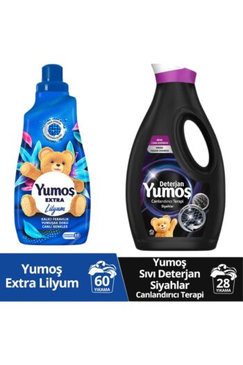 Yumoş Extra Lilyum Konsantre Yumuşatıcı 1440 ml - Sıvı Bakım Deterjanı Siyahlar 1690 Mlx1