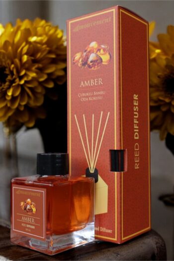 MOUVEMENT Amber Esintisi 100 ml Bambu Çubuklu Oda Kokusu Evinize Lüks Ve Rahatlatıcı Bir Atmosfer Katın