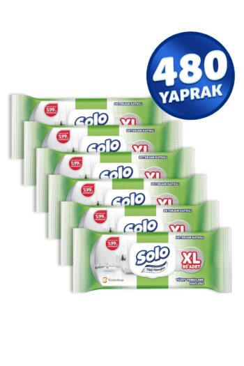 Solo Tüm Yüzeyler Islak Temizleme Havlusu Xl 480 Yaprak