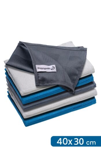 Pell By Erwa Pella 6 Lı Mikrofiber Temizlik Bezi, Cam, Araba Silme Bezi, Mutfak, Fiber Temizleme Bezi, 40x30 Cm