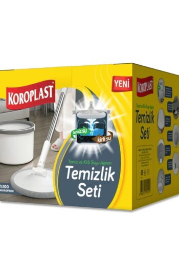 Koroplast Temizlik Seti Temiz Ve Kirli Suyu Ayıran Temizlik Mopu