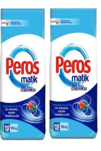 Peros Matik Toz Deterjan Göz Alıcı Beyazlar 10 Kg x 2 adet TOPLAM 2OKG