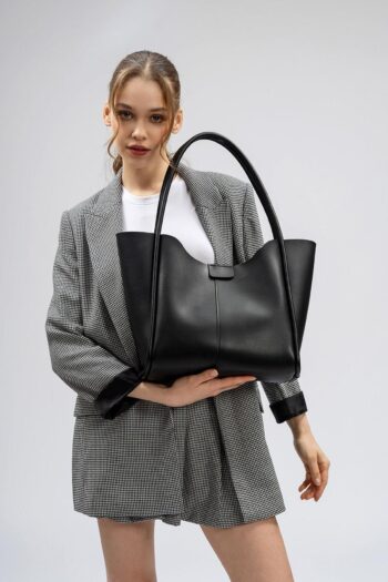 Lucky Bees Tote Büyük Boy Kadın El ve Omuz Çantası