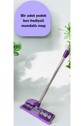 Mop Wipes Mandallı Mop Yedek Bez Mikrofiber Yedek Bezli Yer Duvar Fayans Silme Mopu