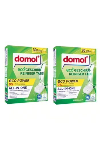 Domol Ekolojik Bulaşık Makinesi Deterjanı 2 x 30 Tablet