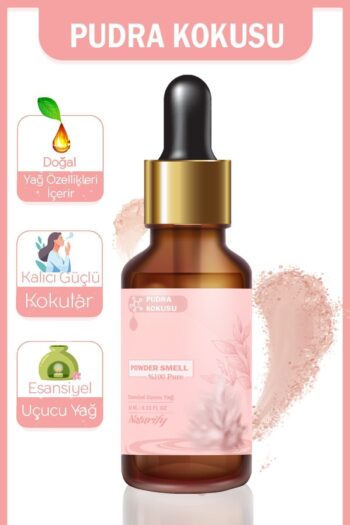 Naturify Pudra Esansiyel Buhurdanlık Difüzör:Aromatik Buhur Yağı Oda Banyo Parfümü Dolap Ortam Kokusu 10ml
