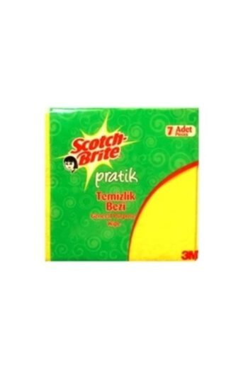 Scotch Brite Sarı Temizlik Bezi 7 Adet