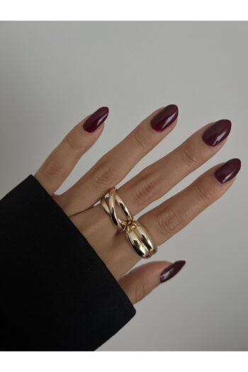 Lavian Accessories Gold Renk Çapraz Sarmal Ayarlanabilir (ADET) Yüzük