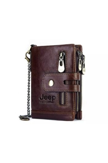 Jeep Erkek Cüzdan Hakiki Deri Bozuk Para Kart Bölmeli Zincir Tutuculu Rfıd Özellikli