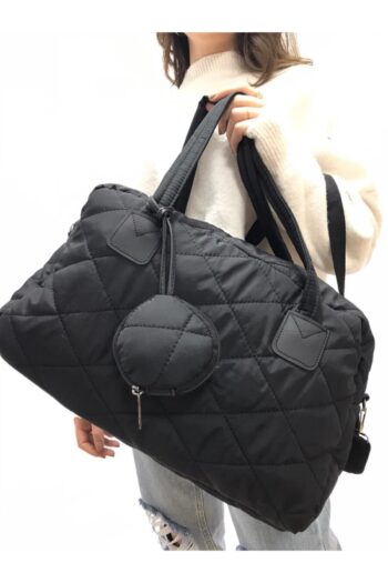 Neem bag Trend Kadın Siyah Shelbey Kapitone Cüzdan Detaylı Büyük Puf Omuz Çantası El Ve Çapraz Çanta