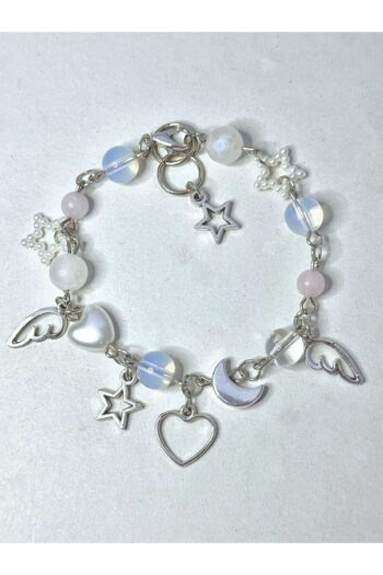 sleyshop pembe kuvars aytaşı opal doğal taş bileklik