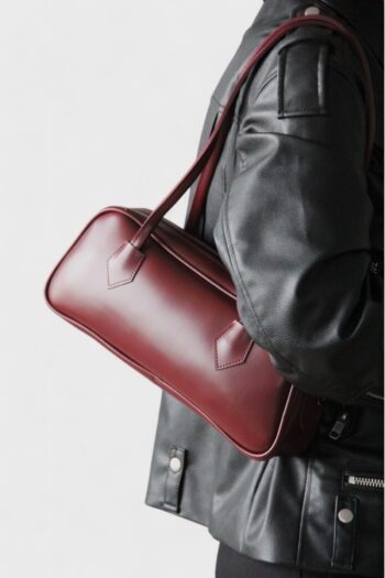 NOEMM Boheme Bordo Vintage Baget Çanta