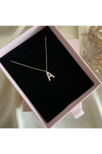 Lovera Jewellery 925 Ayar Gümüş Rose Kaplama A Harfli Kolye Rose | Zarif Ideal Hediyelik Ve Şık Tasarımlar