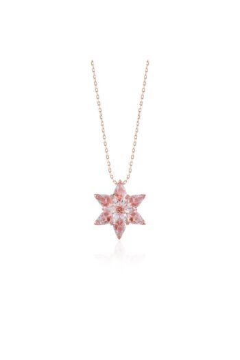 Marshmello Silver & Jewelry Lotus Çiçeği Gümüş Kolye