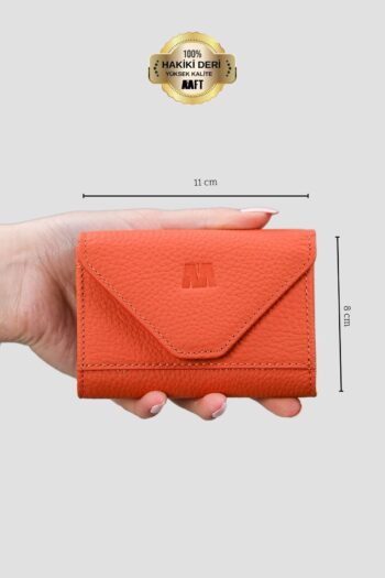 MFT Leather Design Mia 2190 Hakiki Deri Kadın Akordiyon Cüzdan