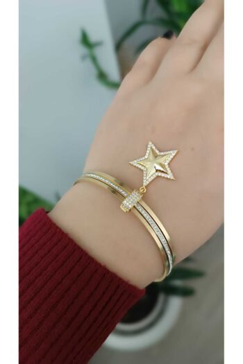 shop 1.Sınıf Çelik Kararma Yapmaz Charmlı Yıldız Figürlü Zirkon Taşlı Ajda Bilezik