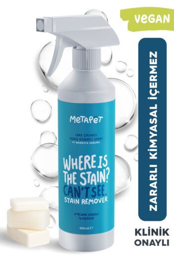 Metapet Beyaz Sabun Kokulu Leke Çıkarıcı, Yüzey Temizleyici, Halı, Koltuk, Ayakkabı Temizleme Spreyi, 500 ml