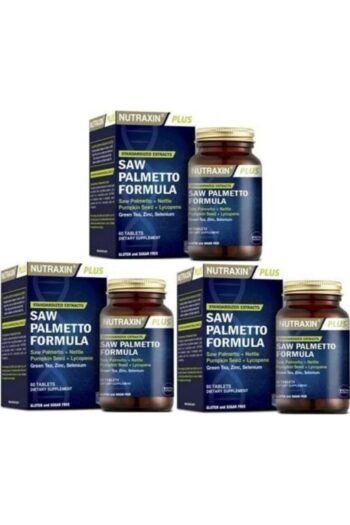 Nutraxin Plus Saw Palmetto Formula 60 Tablet X 3 Adet