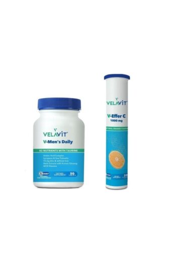 Velavit V-men's Daily 30 Tablet+ C 1000 Mg 20 Efervesan Tablet