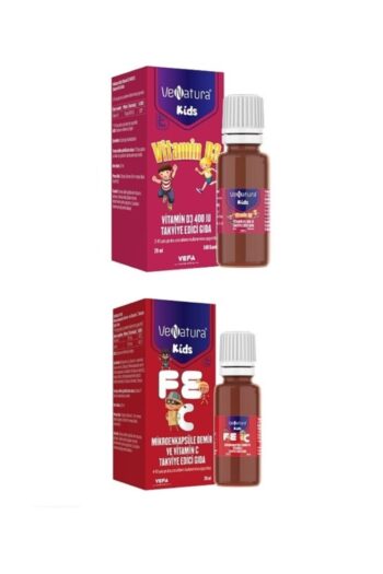 Venatura Çocuklar Için D3 Damla (400ıu) + Mikroenkapsüle Demir(8,5mg) Ve Vitamin C (50mg)takviye