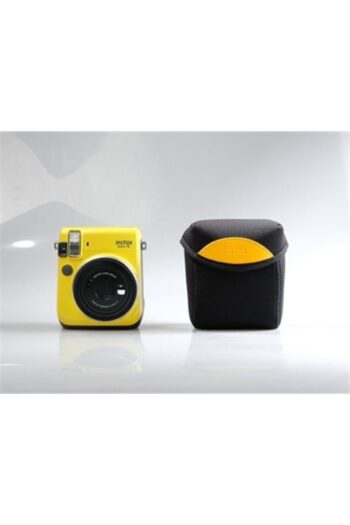 Fujifilm Mini 70 Kumaş Kılıf (siyah - Sarı)