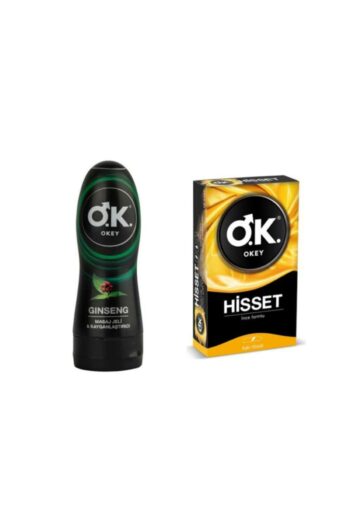 Okey Masaj Jeli & Kayganlaştırıcı Jel Ginseng 200 Ml + Hisset 10 Lu Prezervatif