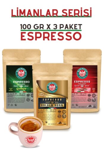 Mare Mosso Caffe Limanlar Serisi ( Golden Horn, Venezia, Genova ) Espresso Kahve Blend Tanışma Seti 100gr X3