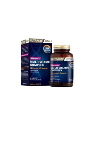 Nutraxin NUTRAXİN Women's Multivitamin Complex 60 Tablet - Kadınlar Için