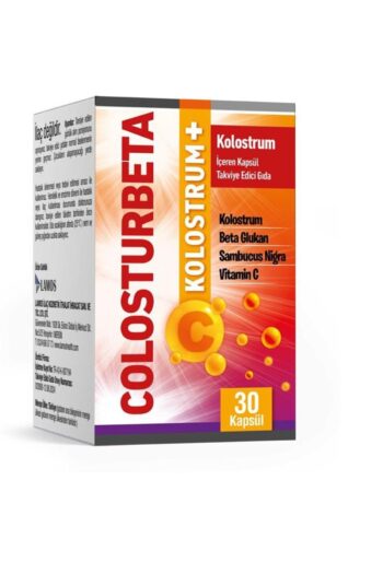 LAMOS İLAÇ COLOSTURBETA KOLOSTRUM İÇEREN MULTİVİTAMİN 30 KAPSÜL