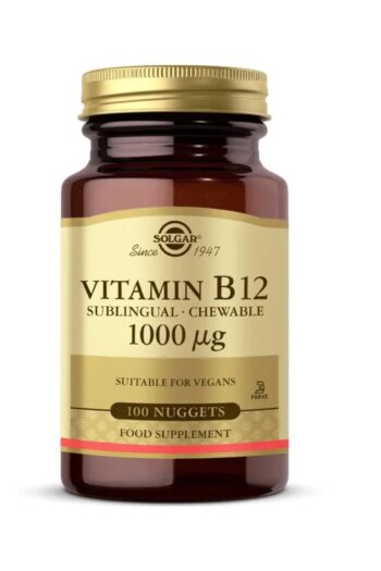 Solgar Vitamin B12 1000 Mcg 100 Dil Altı Tablet