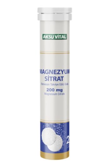 Aksu Vital Magnezyum Sitrat Efervesan 20 Tablet M03045