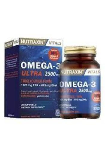 Nutraxin Omega-3 Ultra 2500 mg 30 Yumuşak Kapsül