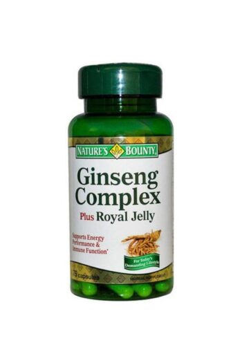 Natures Bounty Ginseng Complex Plus Royal Jelly Takviye Edici Gıda 75 Kapsül