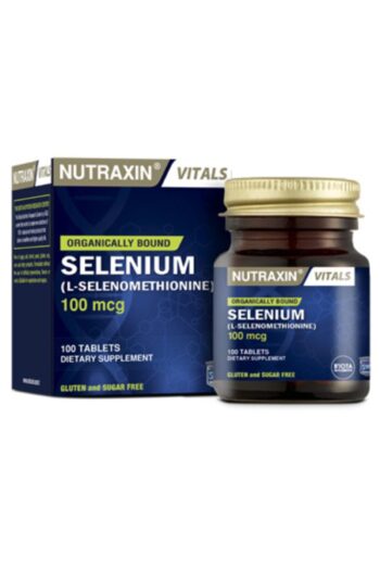Nutraxin Vitals Selenium - Selenyum 100 Tablet