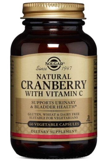 Solgar Cranberry With Vitamin C 60 Kapsül