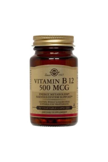 Solgar Vitamin B12 500 Mcg 50 Kapsül