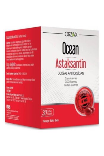 Ocean Takviye Edici Ocean Astaksantin 30 Soft Kapsül