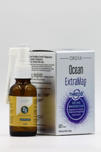 Ocean Extramag Threog L Treonat İçeren Magnezyum D3 Vit Sprey
