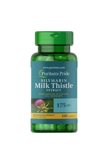Puritan’s Pride Silymarin Milk Thistle Extract 175 Mg 100 Kapsül