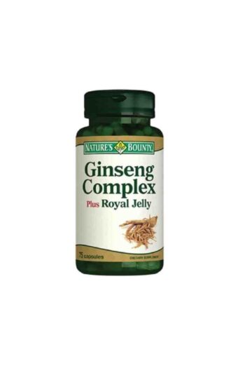Natures Bounty Ginseng Complex Plus Royal Jelly 75 Kapsül