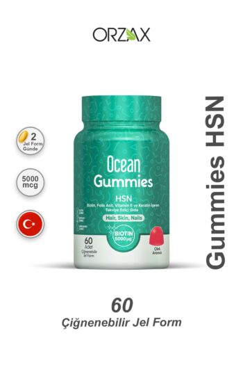 Ocean Gummies HSN 60 Adet Çiğnenebilir Jel Form